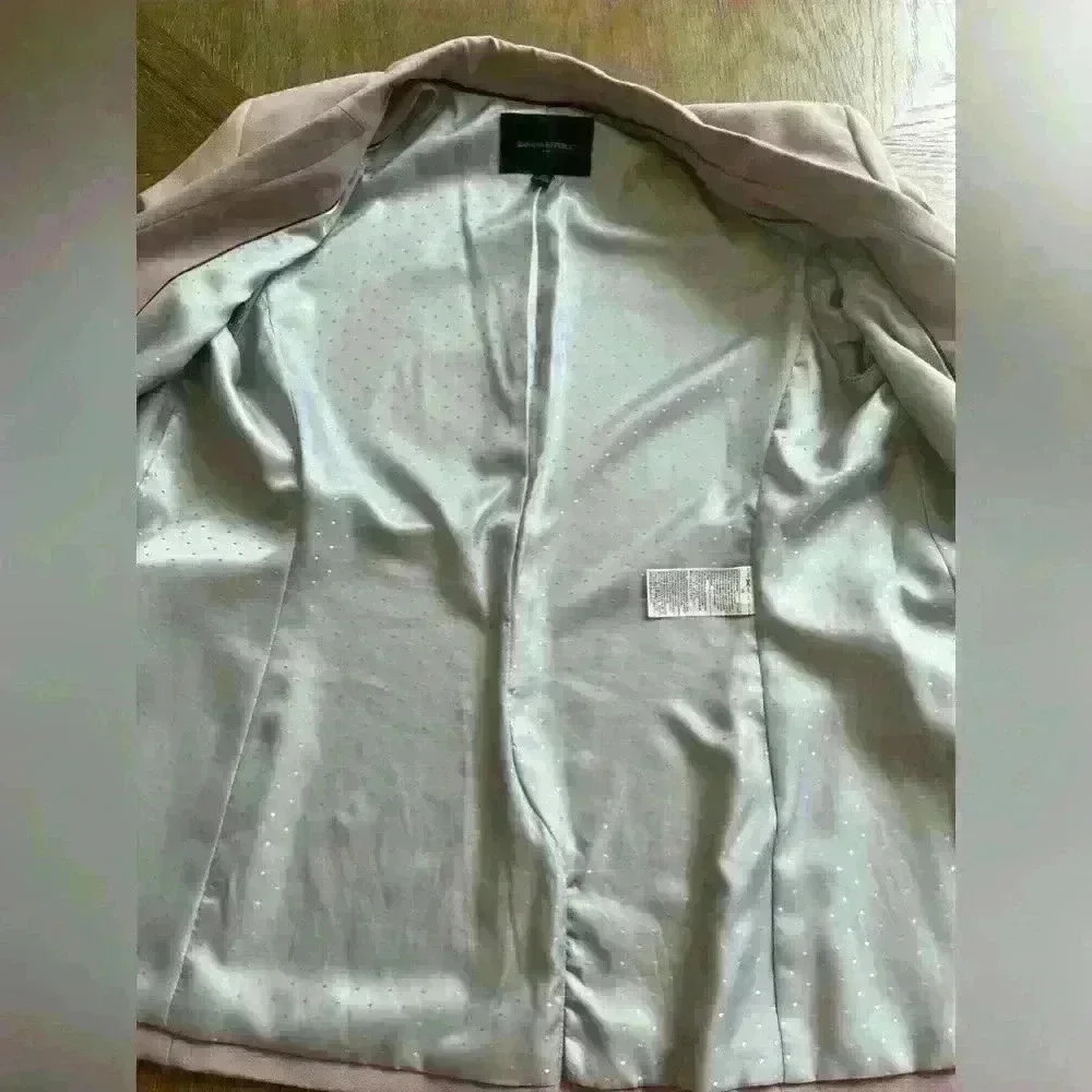 Banana Republic Women’s Tie Cuff Blazer Size 10 - Picture 8 of 8